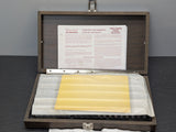 Starrett Weber Gauge Block Set 81 pcs Model RS81.A1, Steel, Certificated NIB