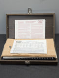 Starrett Weber Gauge Block Set 81 pcs Model RS81.A1, Steel, Certificated NIB