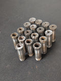 HARDINGE 4C Collet set of 17 genuine and original Hardinge