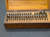 Scully Jones set of 60 Morse Taper Drill/Reamer/Tap collets