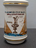 America's Cup Race 1870-1970 100 Anniversary Old Fitzgerald Decanter Stilzer Weller distillery