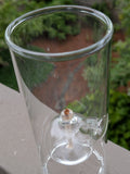Wolfard 9in Handblown Floating Ball Glass Oil Lamp F*S