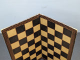 Chess And Draughts Board Made In England, 1900