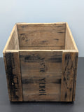 c1950 SINGER SEWING MACHINE Wood Shipping Crate - Britain