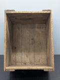 c1950 SINGER SEWING MACHINE Wood Shipping Crate - Britain