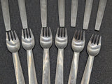 BLOCK Spain Chromatics Stainless Mid-Century Dinner and Salad forks (13)