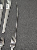 BLOCK Spain Chromatics Stainless Mid-Century Dinner and Salad forks (13)