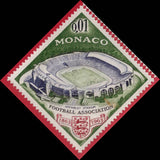 Mounted Collection of 12 Unused Postage Stamps From Monaco F*S