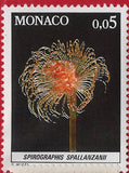 Mounted Collection of 12 Unused Postage Stamps From Principality of Monaco F*S