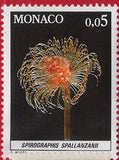 Mounted Collection of 12 Unused Postage Stamps From Monaco F*S