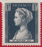 Mounted Collection of 12 Unused Postage Stamps From Monaco F*S