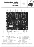 Leeds & Northrup Wheatstone Bridge Type S Test Set No. 5300