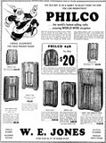 Philco Model 84B Cathedral Radio, second style 1935
