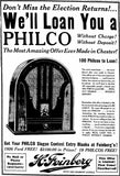Philco Model 84B Cathedral Radio, second style 1935