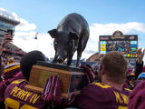 Iowa – Minnesota football Hog "Floyd of Rosedale" trophy clock Amana Furniture