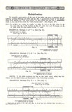 How to Use a Slide Rule, Eugene* Dietzgen Co. -1942 owner's and user's manual F*S