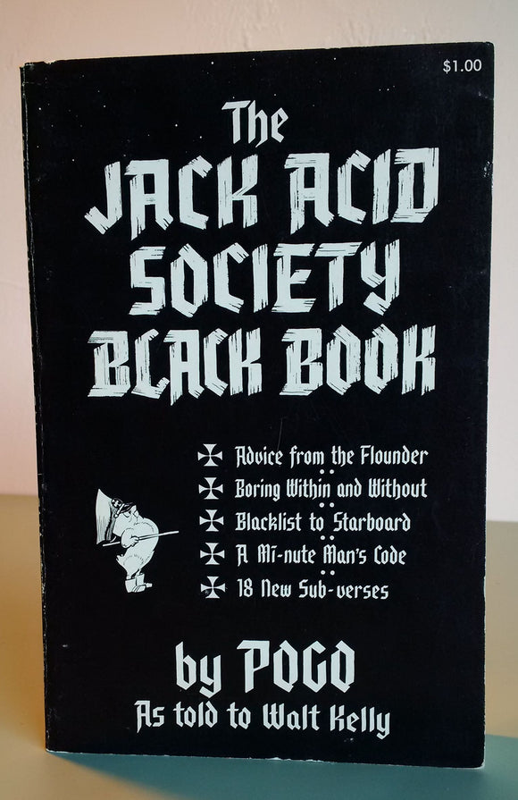 The Jack  Acid Society * Black Book -  1st Edition -  First Printing F*S