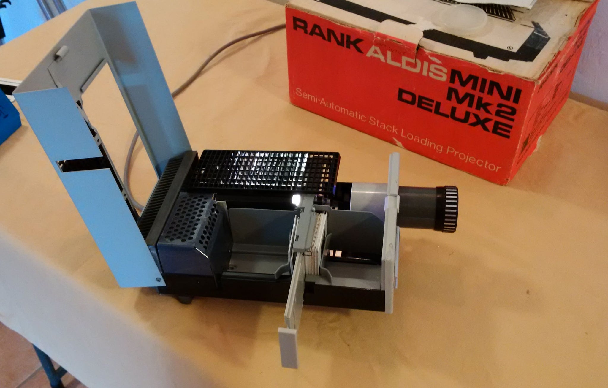 Projecteur De Diapositives Rank Aldis - Vintage, Fonctionnel