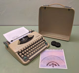 Olympia Socialite Manual Portable Typewriter F*S