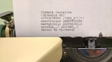 Olympia Socialite Manual Portable Typewriter F*S