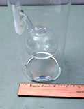 Wolfard 9in Handblown Floating Ball Glass Oil Lamp F*S