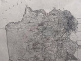 1869 U.S. Coast* Survey Map of San Francisco Peninusla F*S