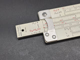 Pickett N515-T Duplex* Slide Rule for Electronics - Project Apollo Atomic Age - 1960 F*S