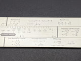 Pickett N515-T Duplex* Slide Rule for Electronics - Project Apollo Atomic Age - 1960 F*S