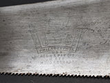 Disston D-8 Handsaw* pre 1928 F*S