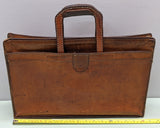 Hartmann Belting Leather Handle Portfolio Attache Briefcase F*S