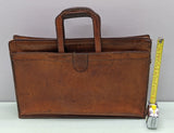 Hartmann Belting Leather Handle Portfolio Attache Briefcase F*S