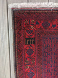 Afghani Hand Knotted Beljik Tribal Rug  3' X 6'  #1 F*S