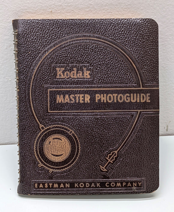 Kodak Master Photoguide* Spiral-bound Leather – 1957 F*S