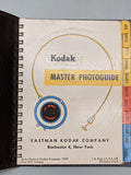 Kodak Master Photoguide* Spiral-bound Leather – 1957 F*S