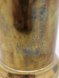 U.S. Standard Liquid Measure 1/8 Gallon, ~1870 F*S