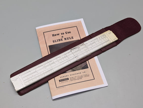 Dietzgen 1765P Basik* Slide Rule - Made in Germany F*S