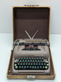 Smith-Corona Silent Portable Manual Typewriter - Deco