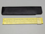 Pickett * Slide Rule Model Microline 120 With Original Case and manual F*S