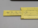 Pickett * Slide Rule Model Microline 120 With Original Case and manual F*S