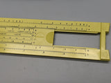 Pickett * Slide Rule Model Microline 120 With Original Case and manual F*S