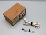 Henry Kloss Model One AM/FM Table Top Analog Radio Walnut/Beige F*S