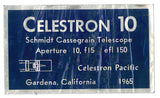 Celestron Pacific C-10s