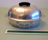 Household Institute Art-Deco 6 qt Oval Roaster w/ Domed Lid F*S