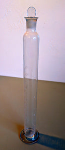 Graduated Standing Test Vial with stopper top F*S