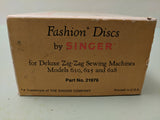 Singer Touch And Sew Fashion Discs F*S