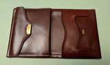 Prince Gardner Polished Cowhide Registrar billfold wallet c 1960 F*S