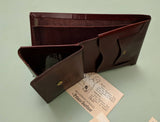 Prince Gardner Polished Cowhide Registrar billfold wallet c 1960 F*S