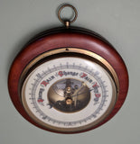 1950s German Barometer Porcelain Dial F*S