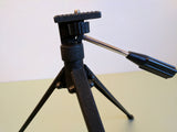 Metal Tabletop Tripod with tip/tilt head