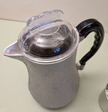 Guardian Service Atomic-Age Hammered Aluminum Stovetop Drip coffeepot. F*S